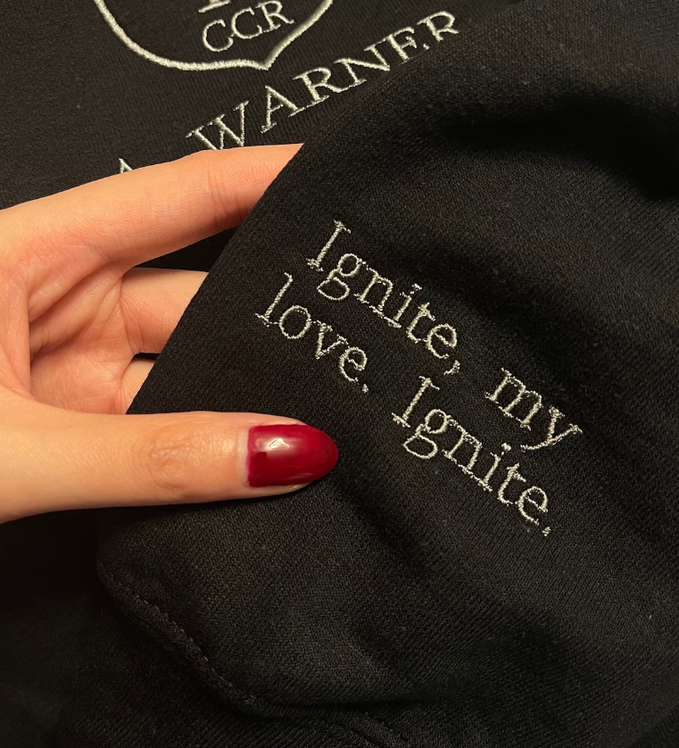 Shatter Me Sector 45 Aaron Warner Uniform Sweatshirt