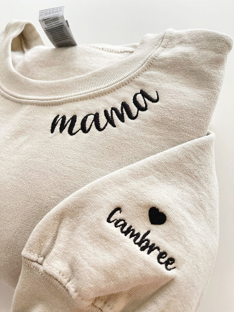 Mama Collar Sweatshirt