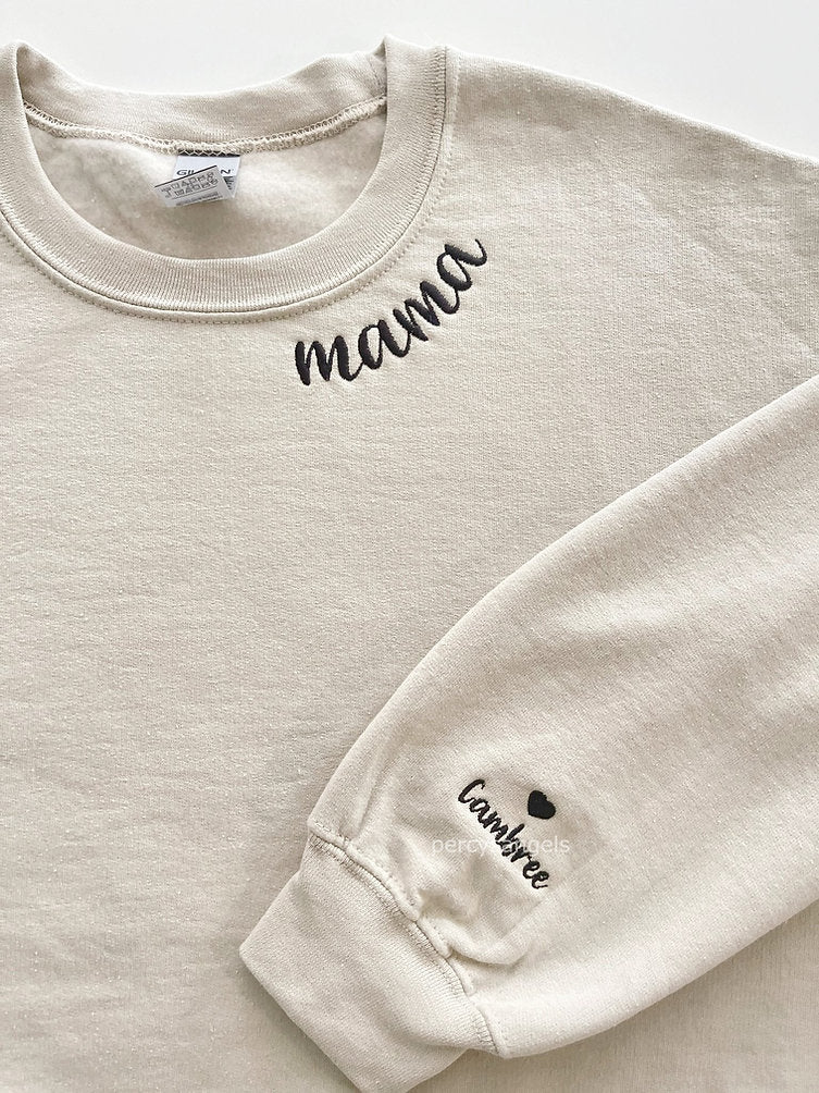 Mama Collar Sweatshirt