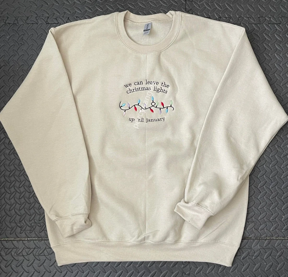 Christmas Lights Lover Sweatshirt