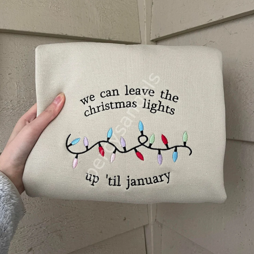 Christmas Lights Lover Sweatshirt