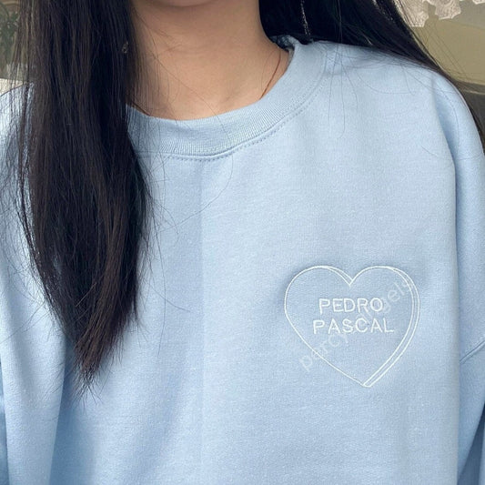 Pedro Pascal Heart Sweatshirt