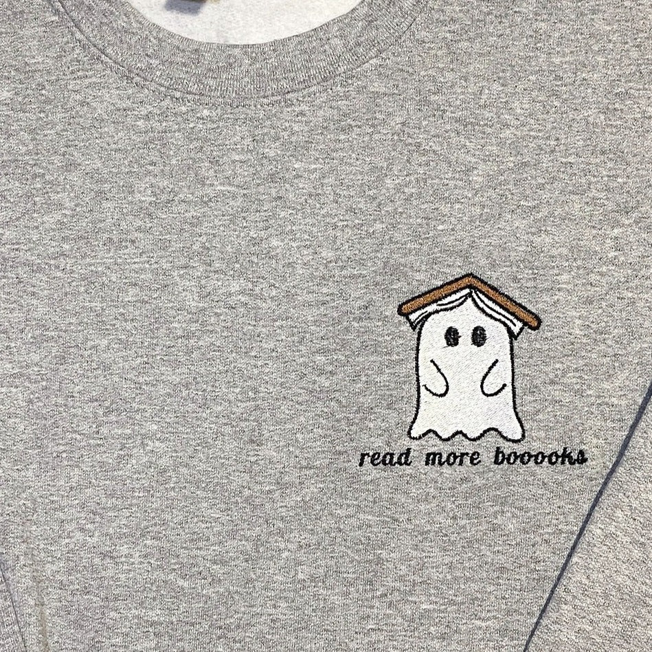 Read More Booooks Ghost Sweatshirt